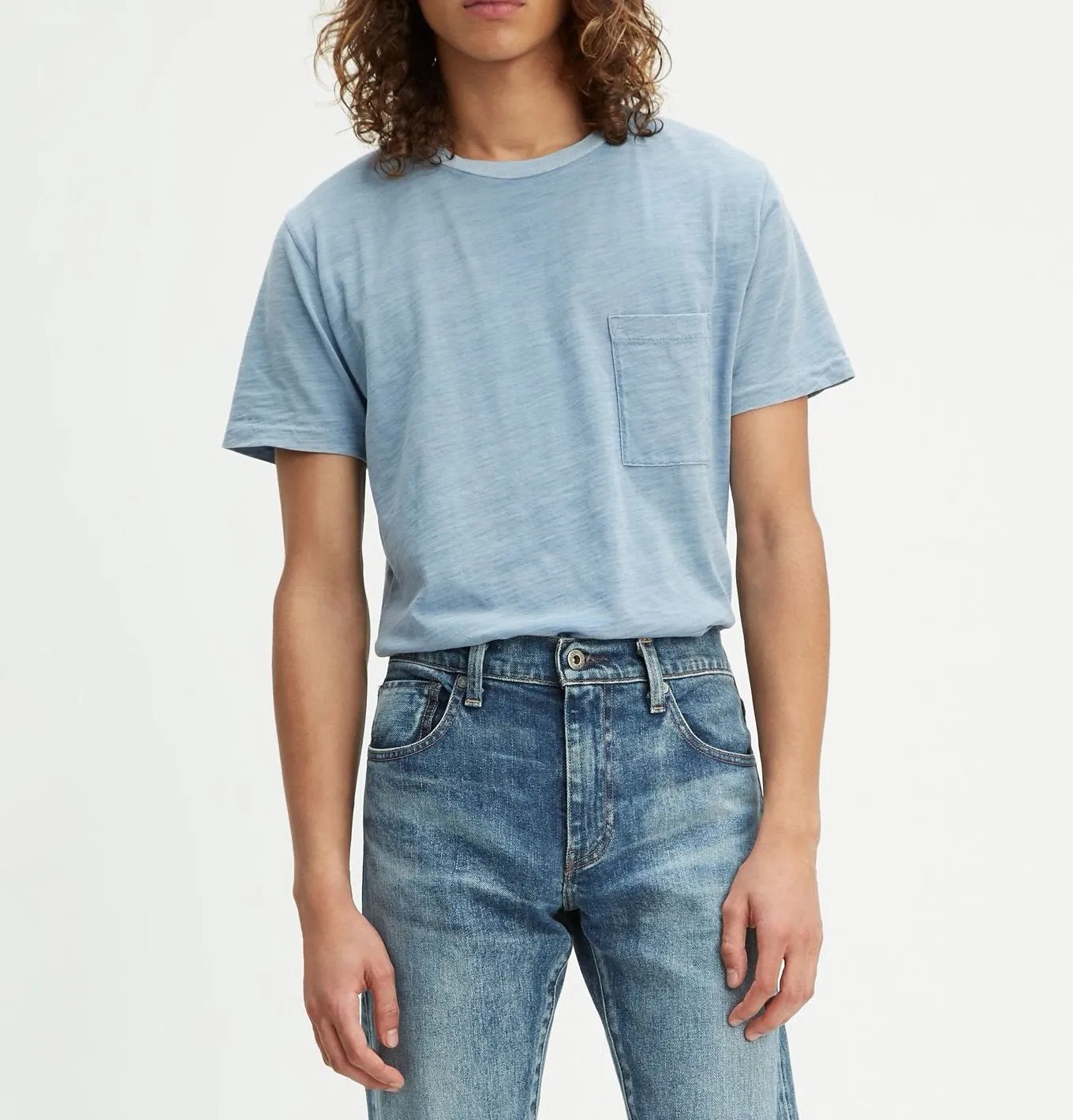 Levi's Made & Crafted Pocket T-Shirt – Blue
