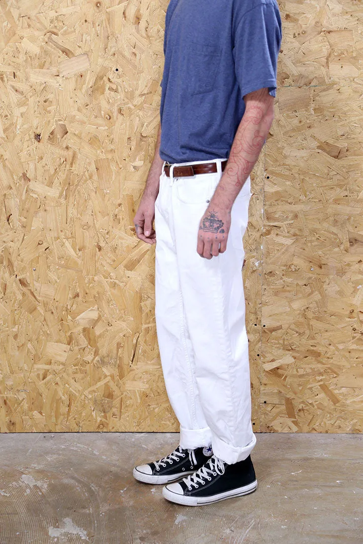 Levis White 514 Jeans