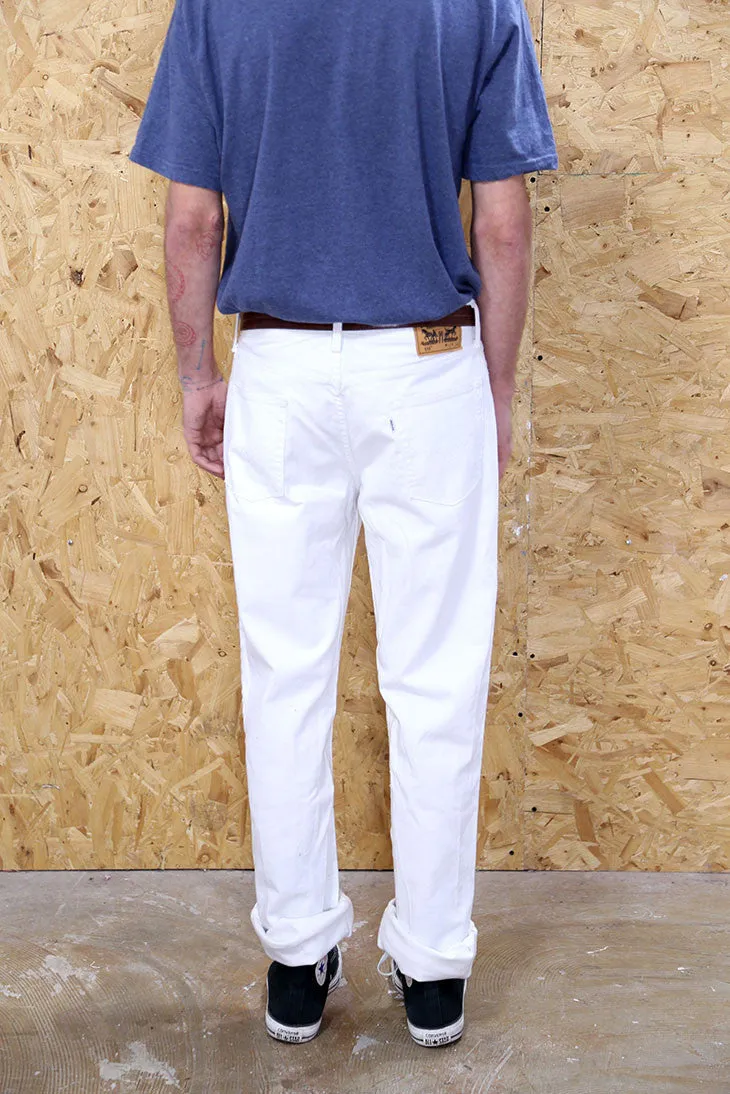 Levis White 514 Jeans