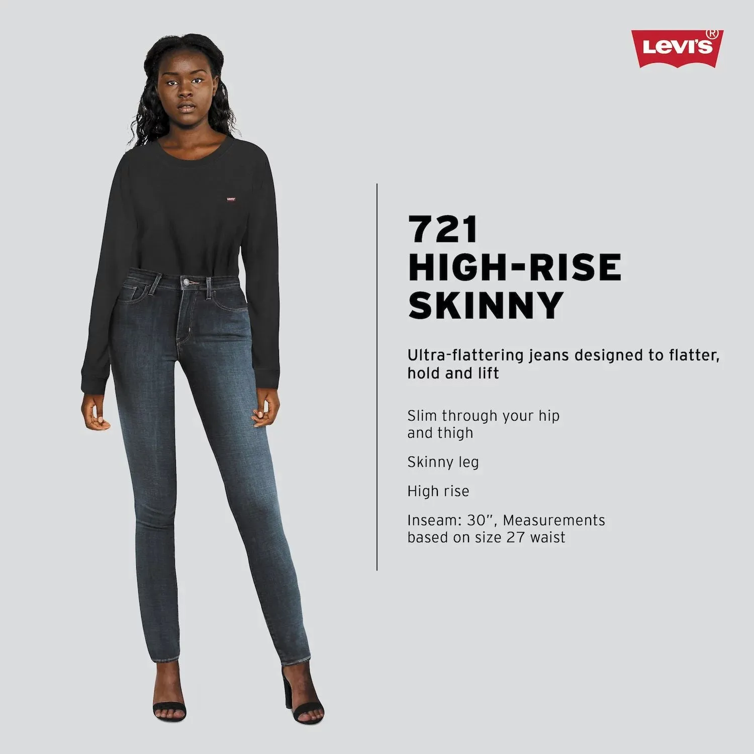 Levi's Women's 721 High Rise Skinny Jeans