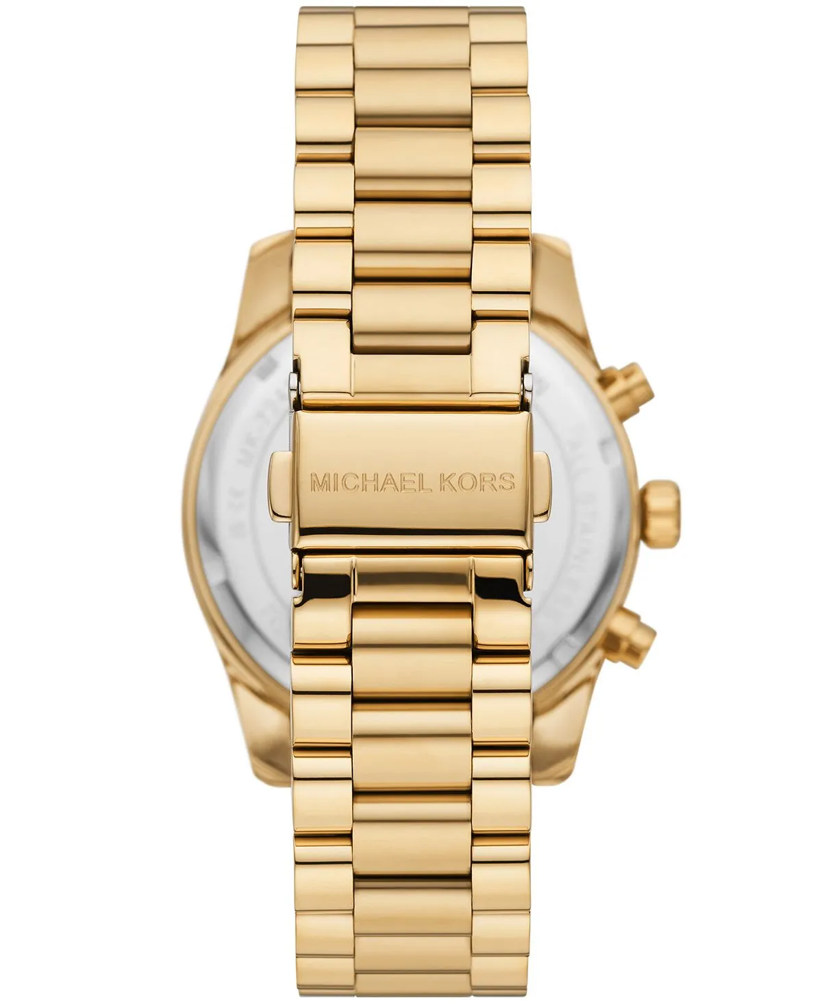 Lexington Lux Women's Stainless Steel Chronograph Watch with Gold Bracelet 38 mm Michael Kors, gold