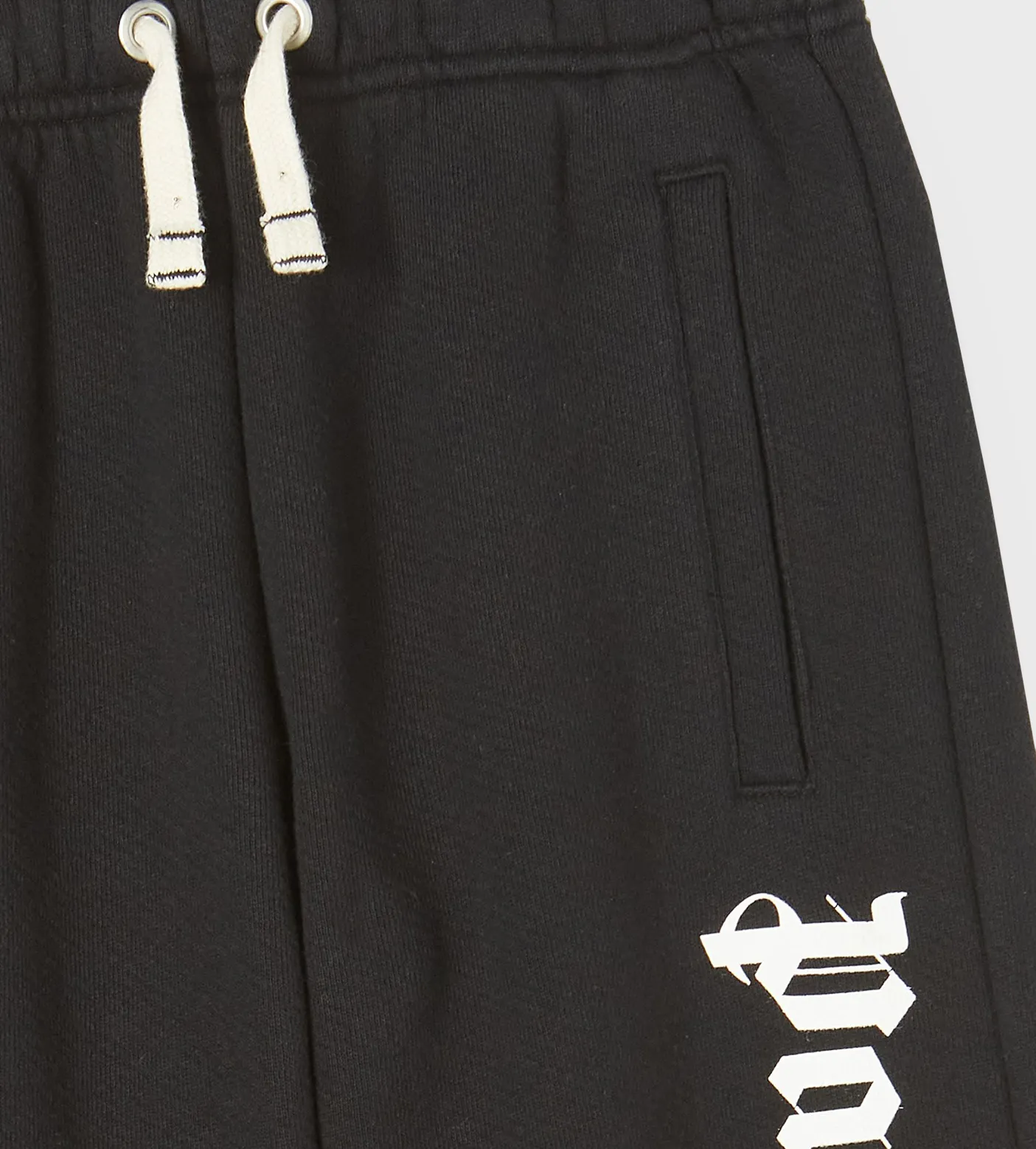Logo-Print Track Pants Black