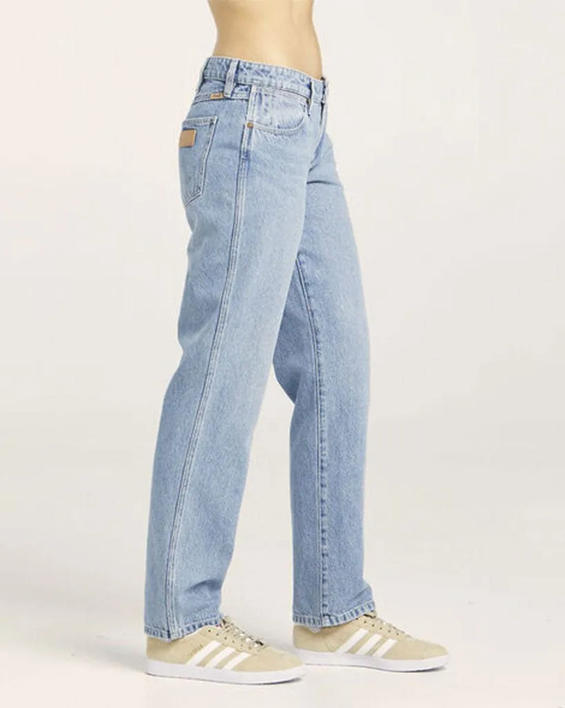 Low Rise Claudia Straight - Blue Mary Jane