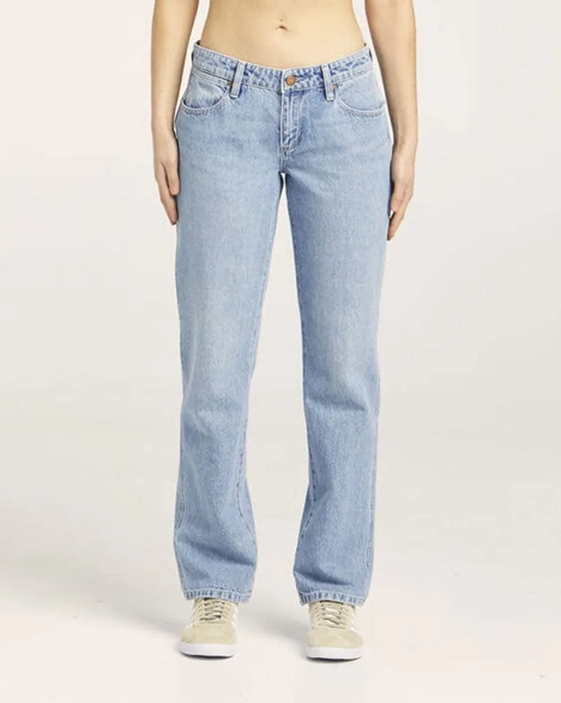 Low Rise Claudia Straight - Blue Mary Jane