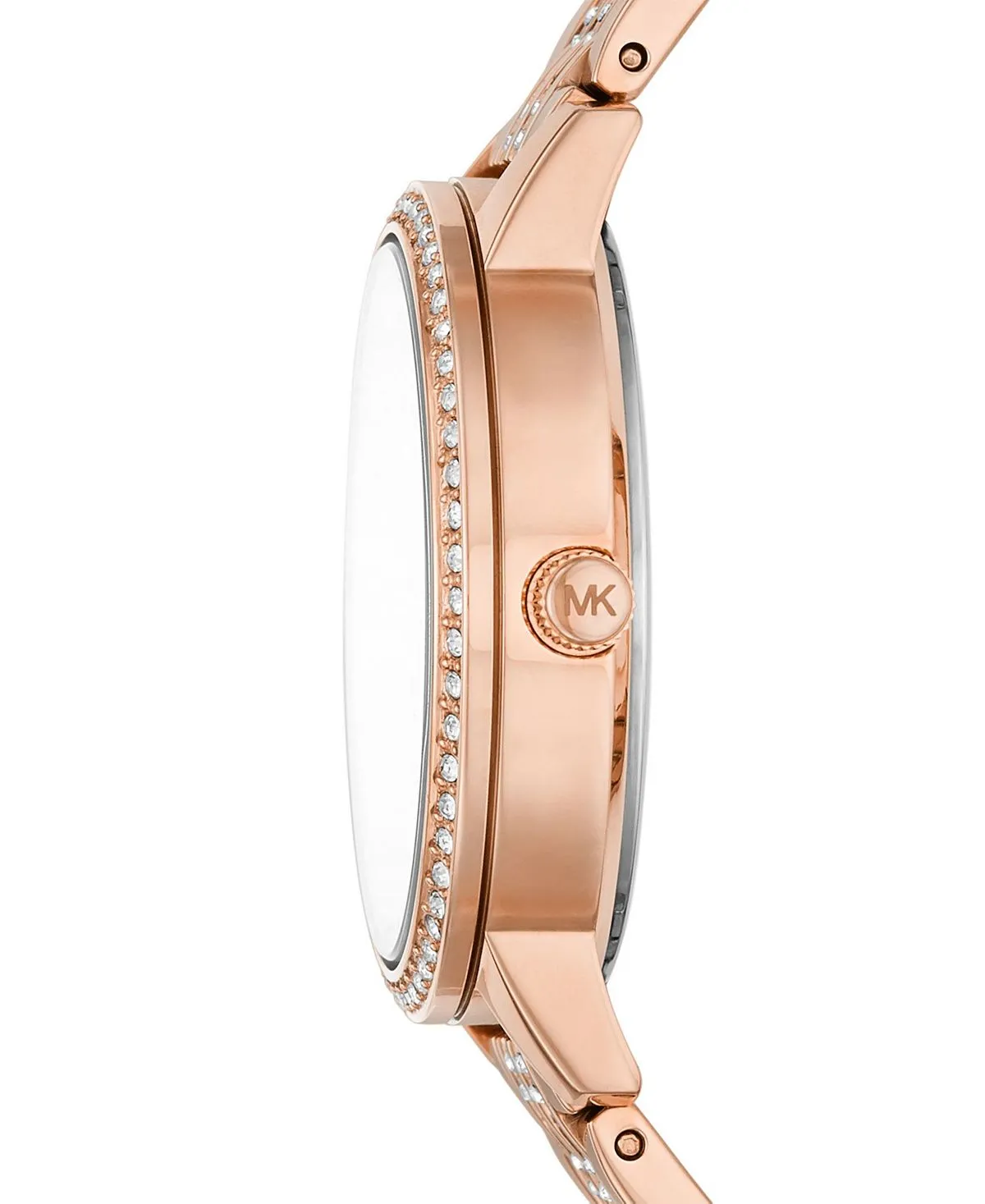 Melissa Women's Rose Gold Stainless Steel Bracelet Watch 35 mm Michael Kors, gold