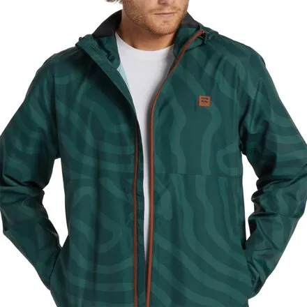 Men's transport windbreaker Billabong, dark green