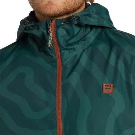 Men's transport windbreaker Billabong, dark green