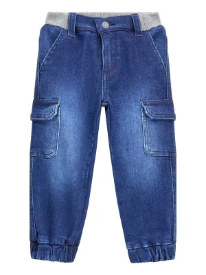 Pantalone Jeans GUESS da Bambino - blu N4YA00LNTW DENIM