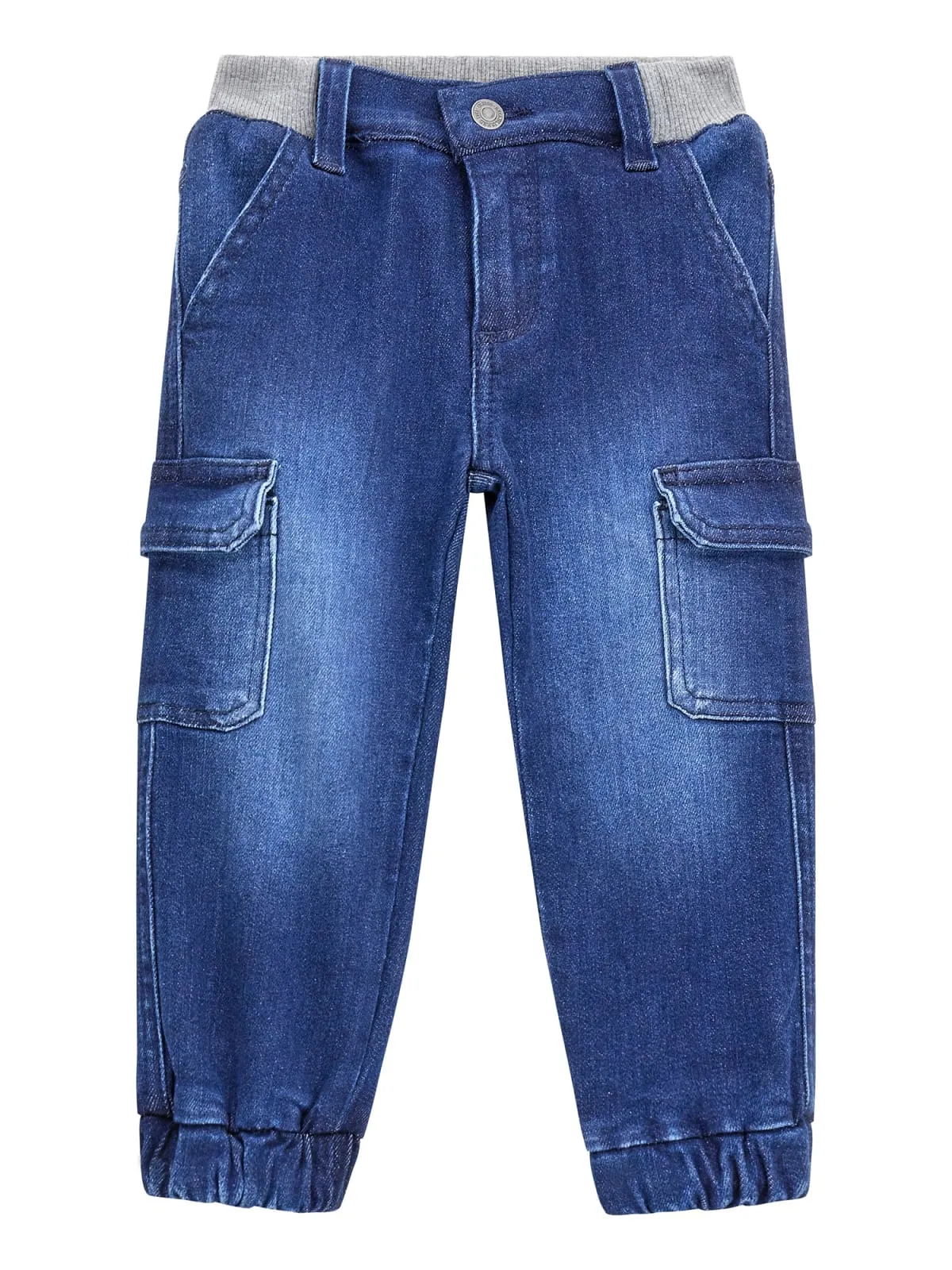 Pantalone Jeans GUESS da Bambino - blu N4YA00LNTW DENIM