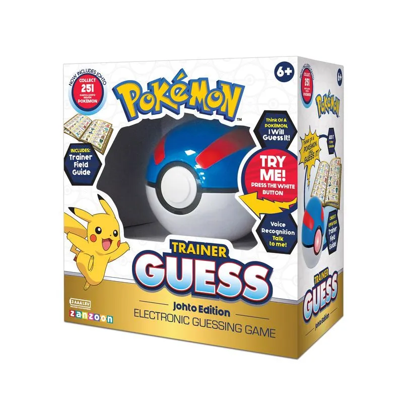 Pokemon Trainer Guess Electronic Guessing Game Johto Edition