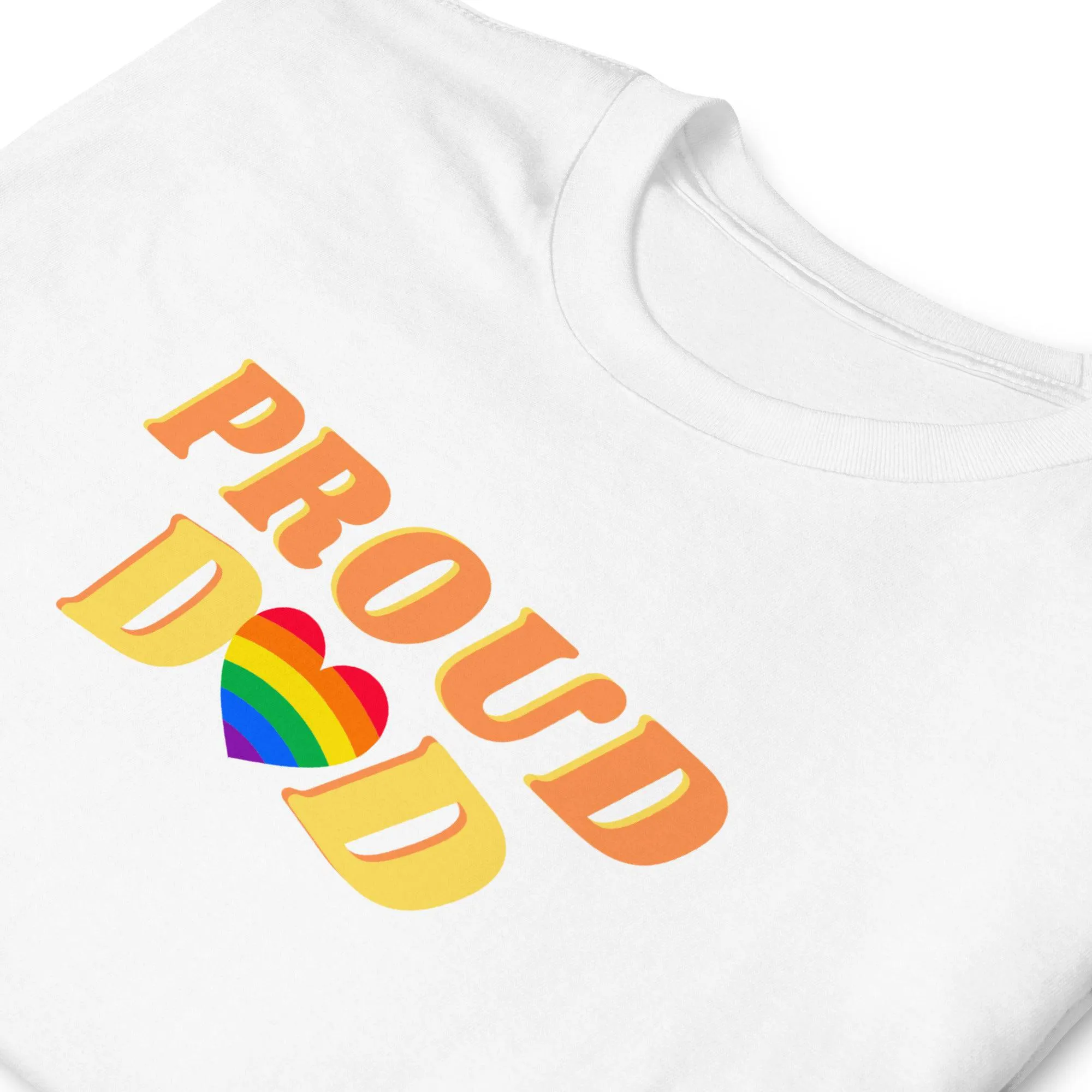 Proud Dad LGBT Ally Pride Shirt