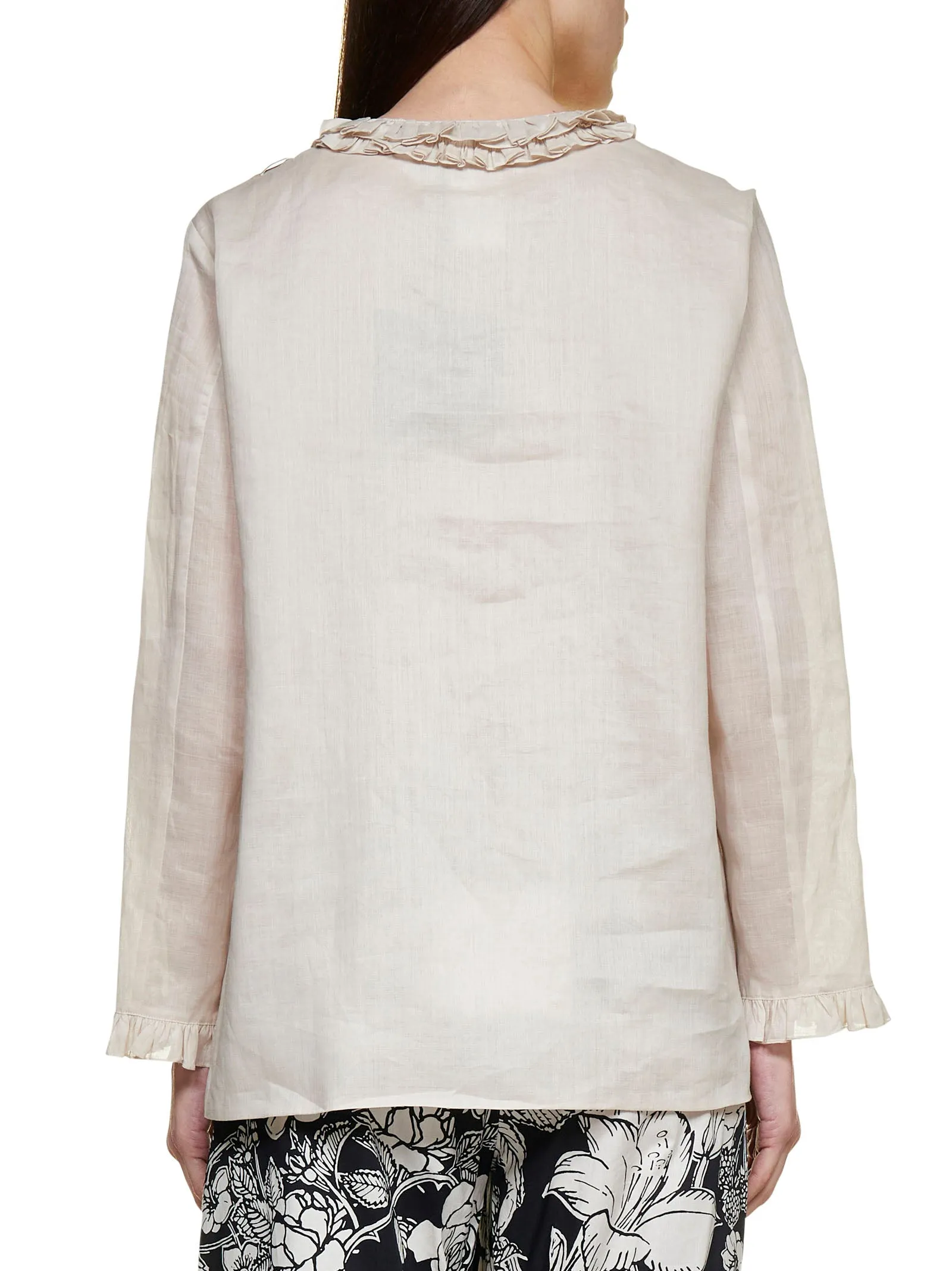 'S Max Mara Segale Ruche Shirt