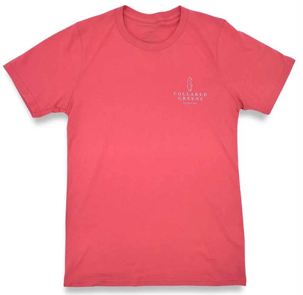 Southern Sea Turtle: Short Sleeve T-Shirt - Coral