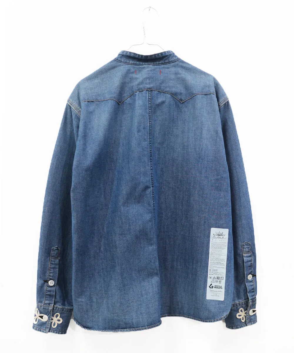 THE DAWN B - UPcycle custom shirts DENIM