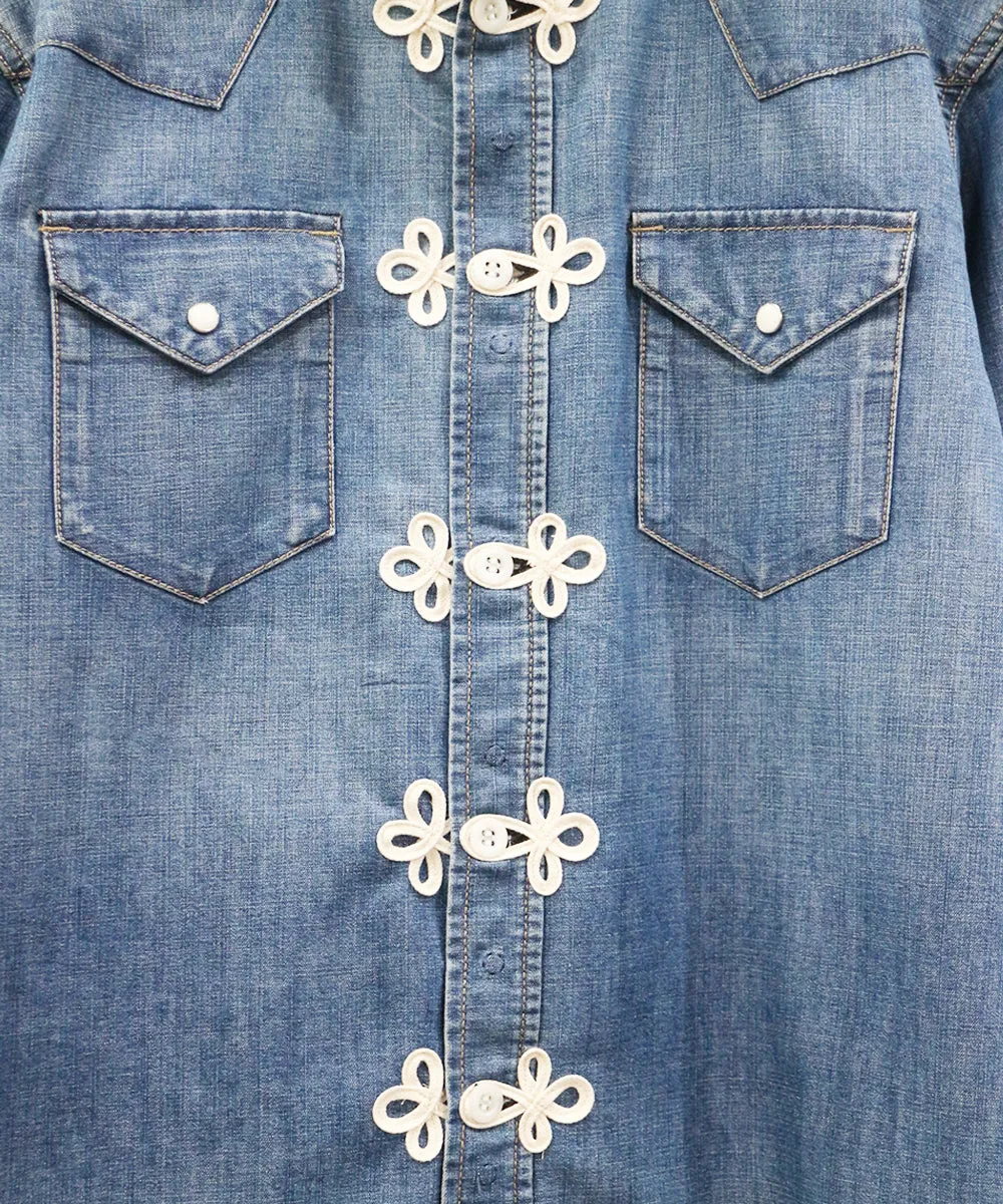 THE DAWN B - UPcycle custom shirts DENIM