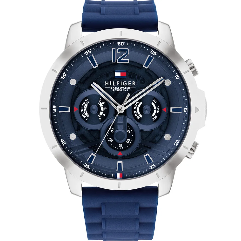 Tommy Hilfiger 1710489 Luca Blue Multifunction Mens Watch