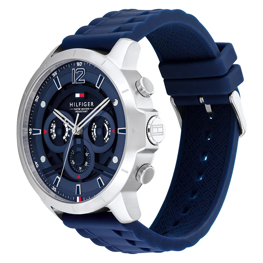 Tommy Hilfiger 1710489 Luca Blue Multifunction Mens Watch
