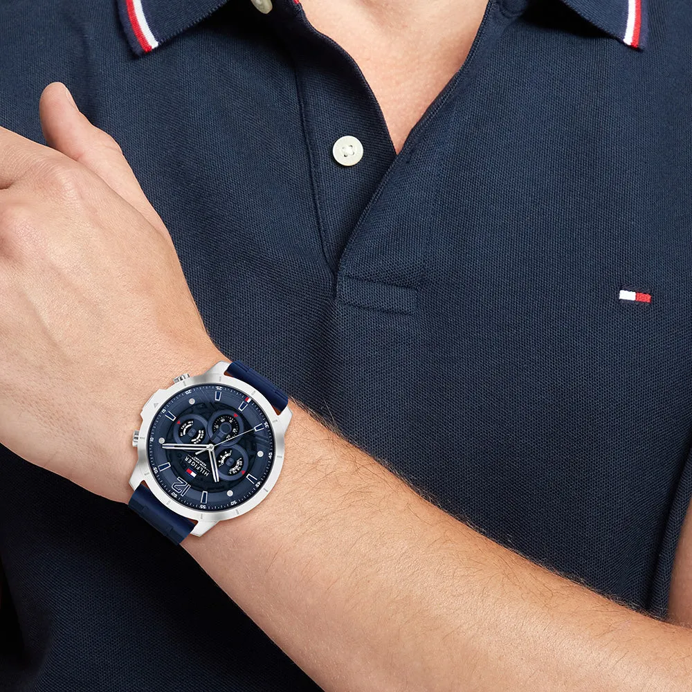 Tommy Hilfiger 1710489 Luca Blue Multifunction Mens Watch