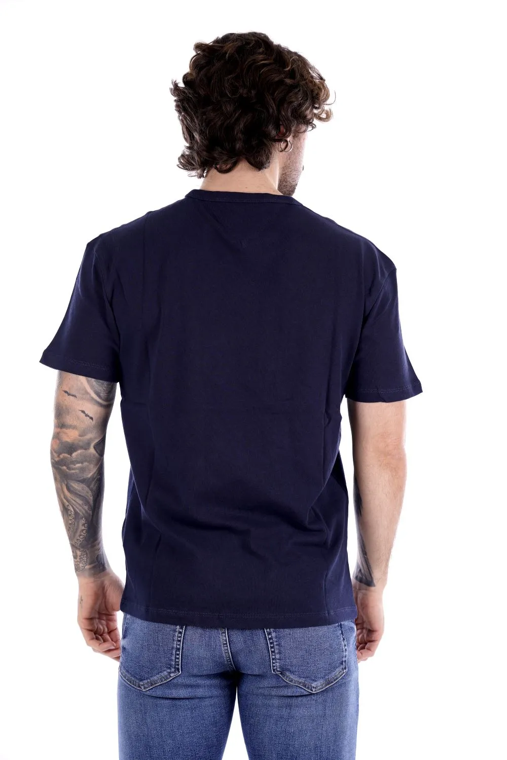 Tommy Jeans T-shirt Blu Da Uomo