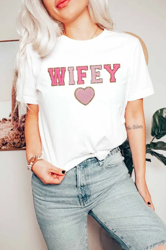 WIFEY GRAPHIC TEE PLUS SIZE