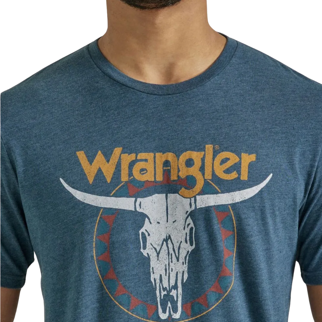 Wrangler Men's Graphic Midnight Navy Tee Shirt