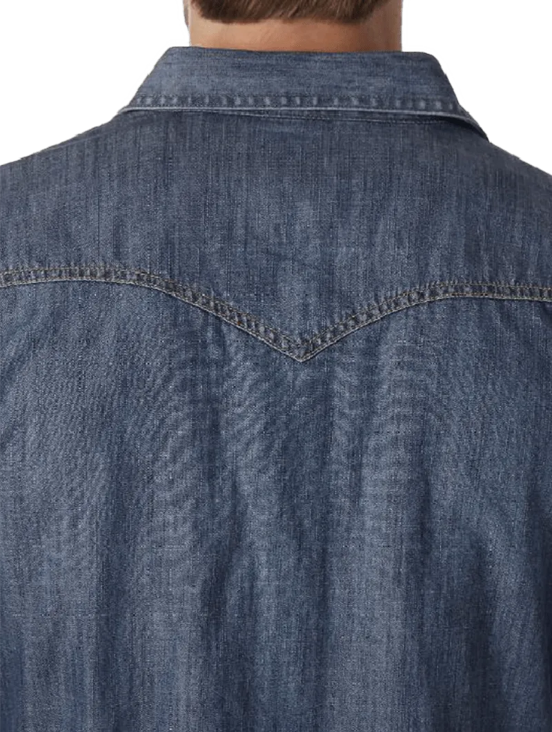 Wrangler Retro Premium Denim Snap Shirt