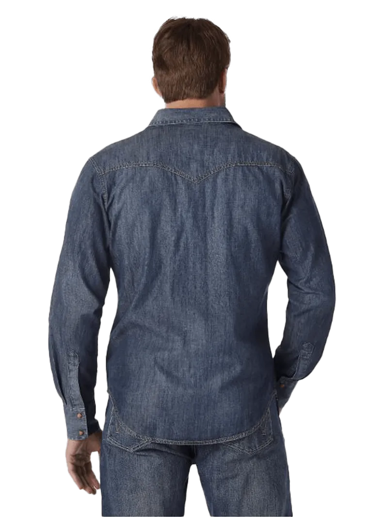 Wrangler Retro Premium Denim Snap Shirt