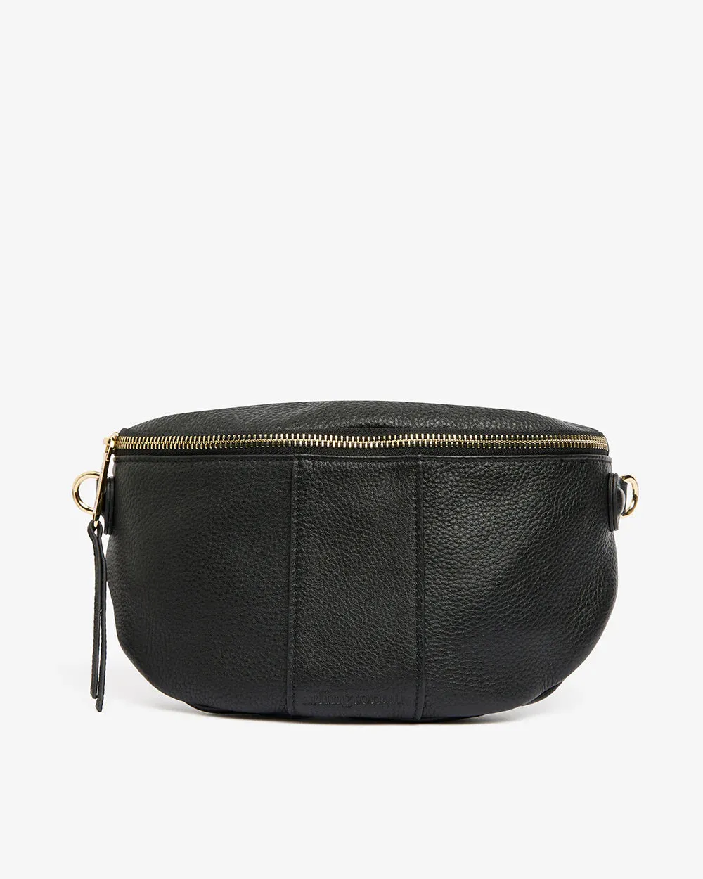 ZARA SLING BAG | Black Pebble