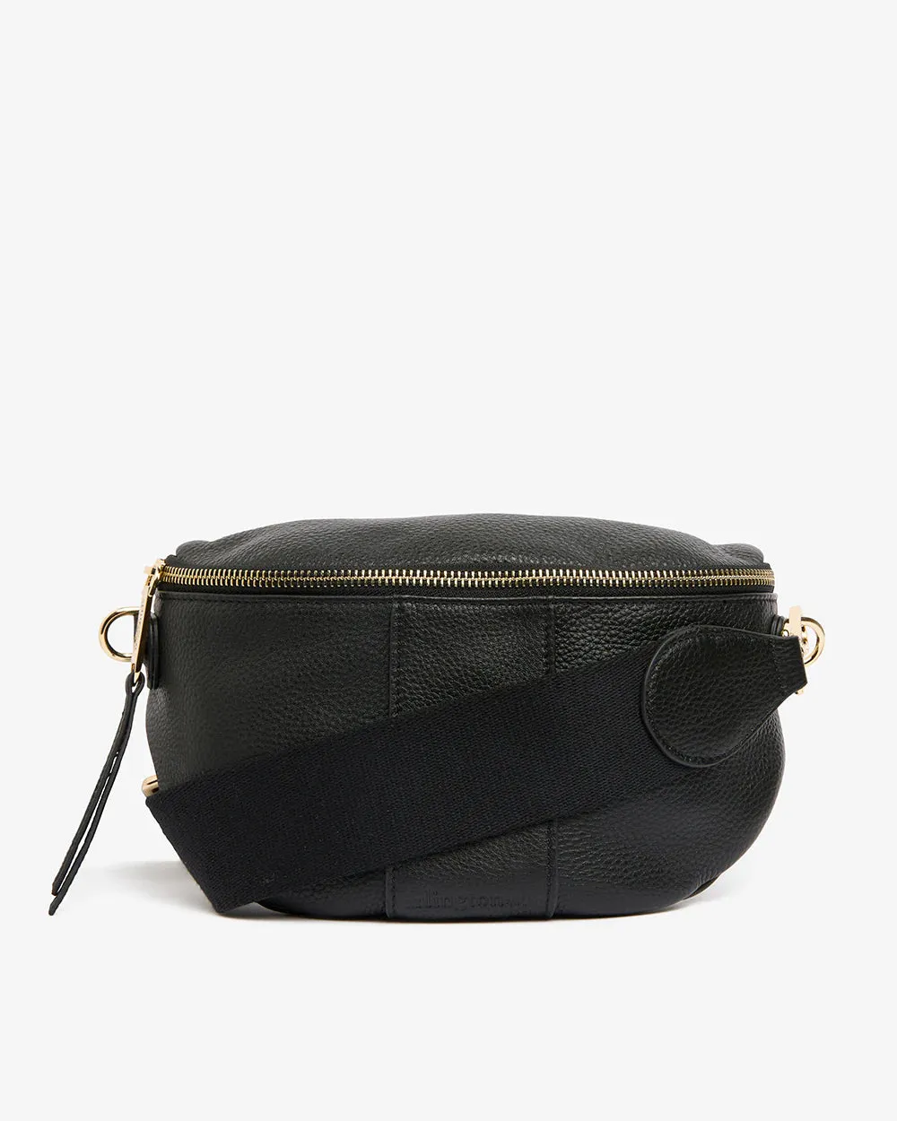 ZARA SLING BAG | Black Pebble